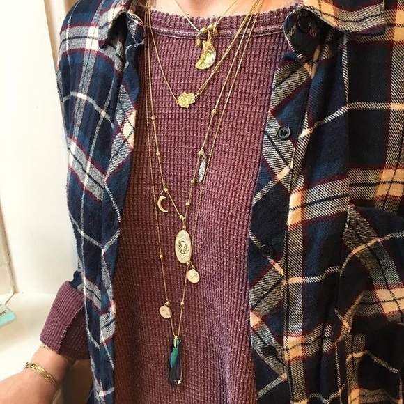 Alex and Ani Gold Hamsa Necklace - Picture 6 of 8